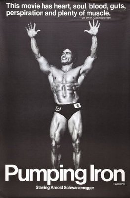 Pumping Iron Canvas Poster