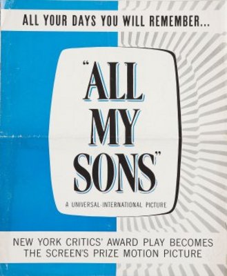 All My Sons Metal Framed Poster