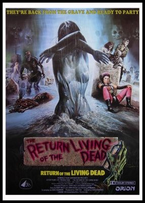 The Return of the Living Dead Wooden Framed Poster