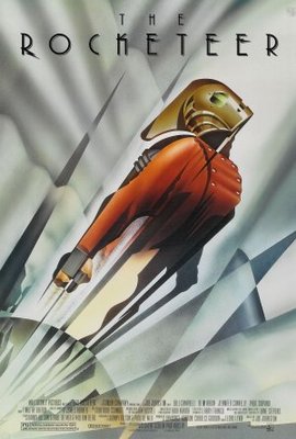 The Rocketeer Wooden Framed Poster