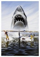 Jaws 3D Tank Top #698746