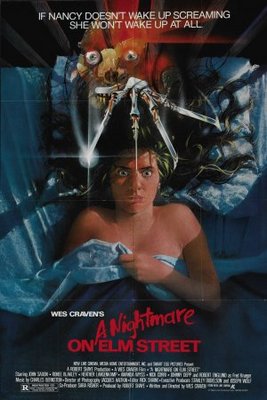 A Nightmare On Elm Street Poster with Hanger
