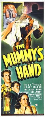The Mummy's Hand Poster with Hanger