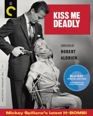 Kiss Me Deadly Canvas Poster