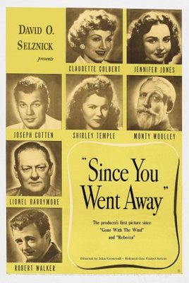 Since You Went Away Wooden Framed Poster