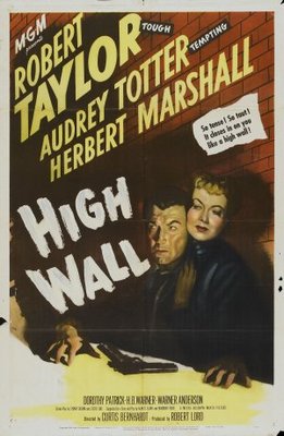 High Wall Wooden Framed Poster