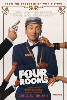 Four Rooms Poster with Hanger
