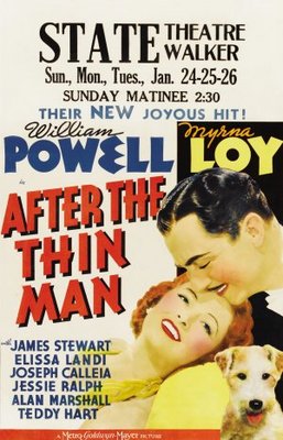 After the Thin Man Poster with Hanger