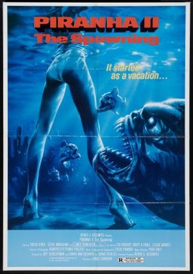 Piranha Part Two: The Spawning Canvas Poster