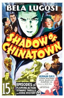 Shadow of Chinatown Metal Framed Poster