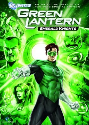 Green Lantern: Emerald Knights Wooden Framed Poster