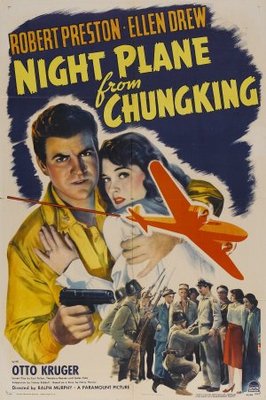 Night Plane from Chungking Canvas Poster