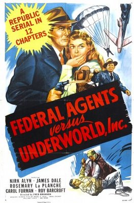 Federal Agents vs. Underworld, Inc. Metal Framed Poster