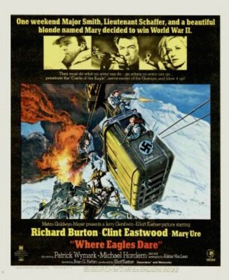 Where Eagles Dare Poster with Hanger