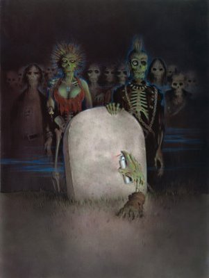 The Return of the Living Dead Wood Print