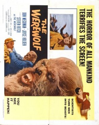 The Werewolf Wooden Framed Poster