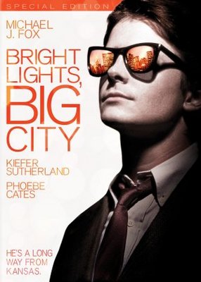 Bright Lights, Big City Wooden Framed Poster
