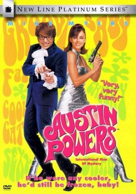 Austin Powers Poster with Hanger