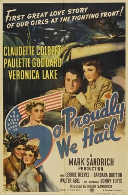 So Proudly We Hail! Wooden Framed Poster