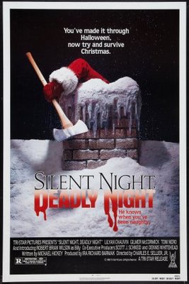 Silent Night, Deadly Night pillow