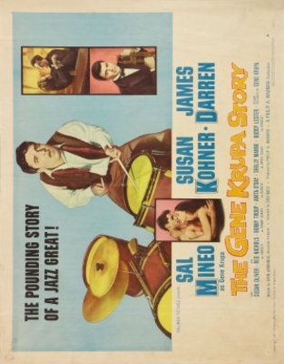 The Gene Krupa Story Wooden Framed Poster