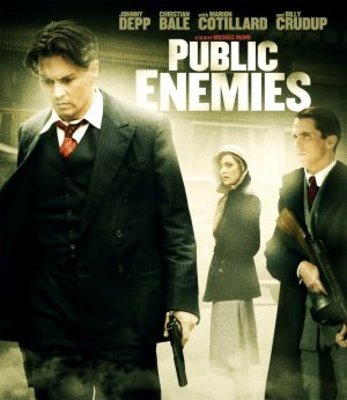 Public Enemies Wooden Framed Poster