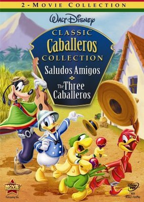 The Three Caballeros Wooden Framed Poster