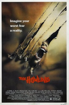 The Howling Wooden Framed Poster