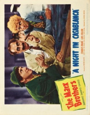 A Night in Casablanca Poster with Hanger