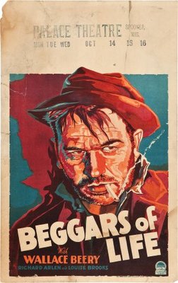 Beggars of Life Poster with Hanger