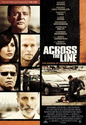 Across the Line: The Exodus of Charlie Wright Wooden Framed Poster