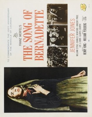 The Song of Bernadette Wooden Framed Poster