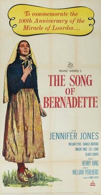 The Song of Bernadette Wooden Framed Poster