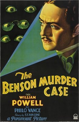 The Benson Murder Case Wooden Framed Poster