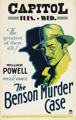 The Benson Murder Case Metal Framed Poster