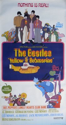 Yellow Submarine Poster with Hanger