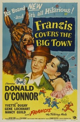 Francis Covers the Big Town Canvas Poster