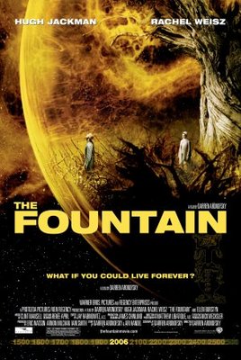The Fountain Poster with Hanger