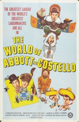 The World of Abbott and Costello Wood Print