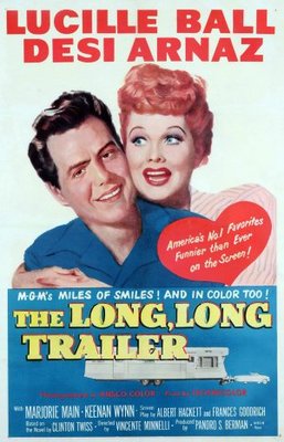 The Long, Long Trailer Wooden Framed Poster