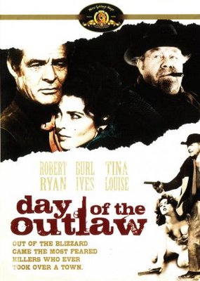 Day of the Outlaw Wooden Framed Poster