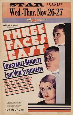 Three Faces East Poster with Hanger