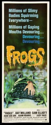 Frogs Wooden Framed Poster