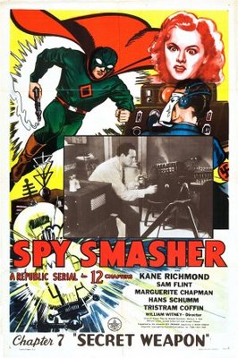 Spy Smasher Poster with Hanger
