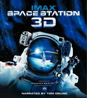 Space Station 3D Canvas Poster