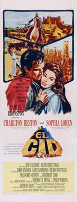 El Cid Poster with Hanger