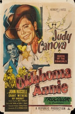 Oklahoma Annie Poster with Hanger