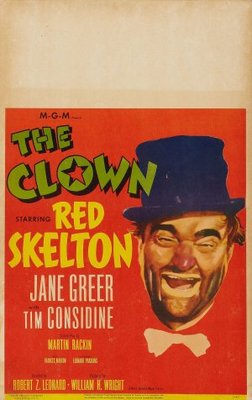 The Clown Wooden Framed Poster