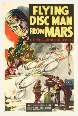 Flying Disc Man from Mars mouse pad