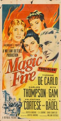 Magic Fire Canvas Poster